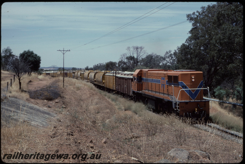 T07691
DA Class 1575, Down empty grain train, between Spencers Brook and York, GSR line

