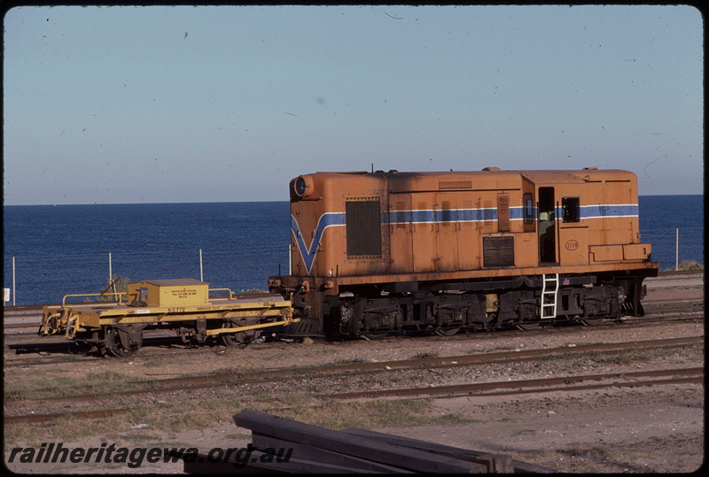 T08004
Y Class 1116, NS Class 772 shunters float, Leighton Yard
