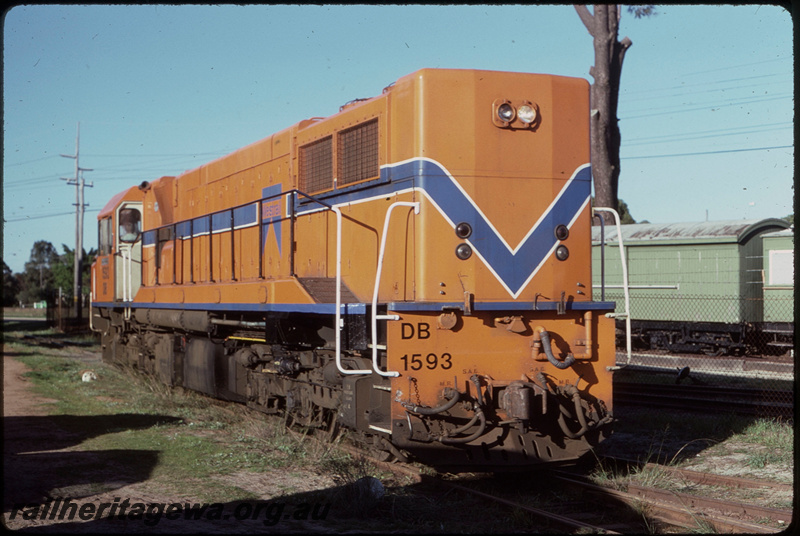 T08449
DB Class 1593, parked outside the Rail Transport Museum, used to deliver XA Class 1405 