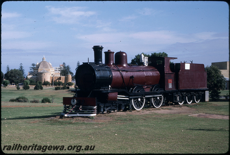 T08514
Ex-MRWA B Class 6, plinthed at Maitland Park, Geraldton
