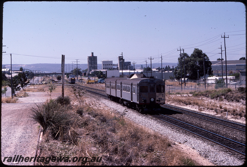 T08616
ADB Class 771 and ADK Class 681, Down suburban passenger service, between Oats Street and Welshpool, Welshpool Road level crossing, SWR line
